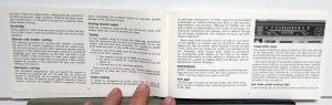 1967 Cadillac Owners Manual Fleetwood Calais Coupe de Ville Limousine Original