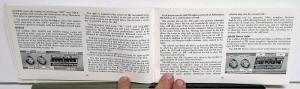 1967 Cadillac Owners Manual Fleetwood Calais Coupe de Ville Limousine Original