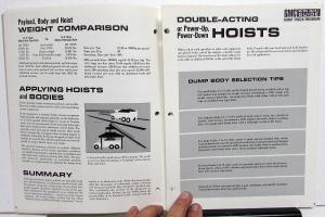 1966 GMC Dump Truck Sales Program Meeting Leaders Guide Dealer Only Item Orig