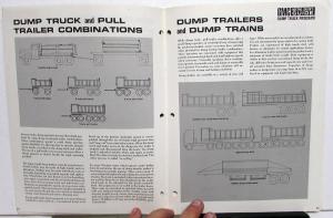 1966 GMC Dump Truck Sales Program Meeting Leaders Guide Dealer Only Item Orig