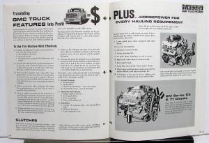 1966 GMC Dump Truck Sales Program Meeting Leaders Guide Dealer Only Item Orig