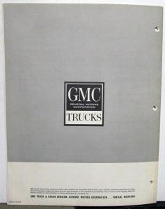 1966 GMC Dump Truck Sales Program Meeting Leaders Guide Dealer Only Item Orig
