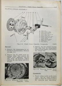 1968 1969 Toyota Corolla 1100 Chassis Group Service Shop Repair Manual