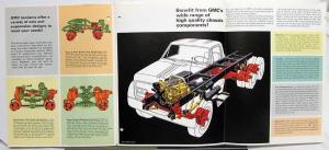 1967 GMC Heavy Ton Models Diesel Powered Tandem Trucks Sales Brochure Original