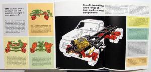 1967 GMC Heavy Ton Models Diesel Powered Tandem Trucks Sales Brochure Original