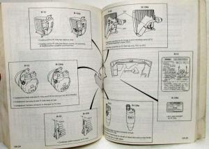 1992 Nissan Technical Bulletins Manual Including Recalls