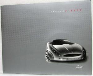 2001 Jaguar F-Type Media Press Kit - Jaguar F-Type Roadster is Go!