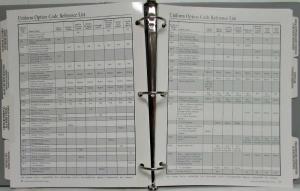 1997 Cadillac New Product Portfolio Ordering Guide Data Book