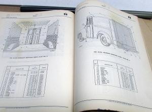 1949 1950 1951 1952 International LB-140 Routemaster Milk Delivery Parts Book