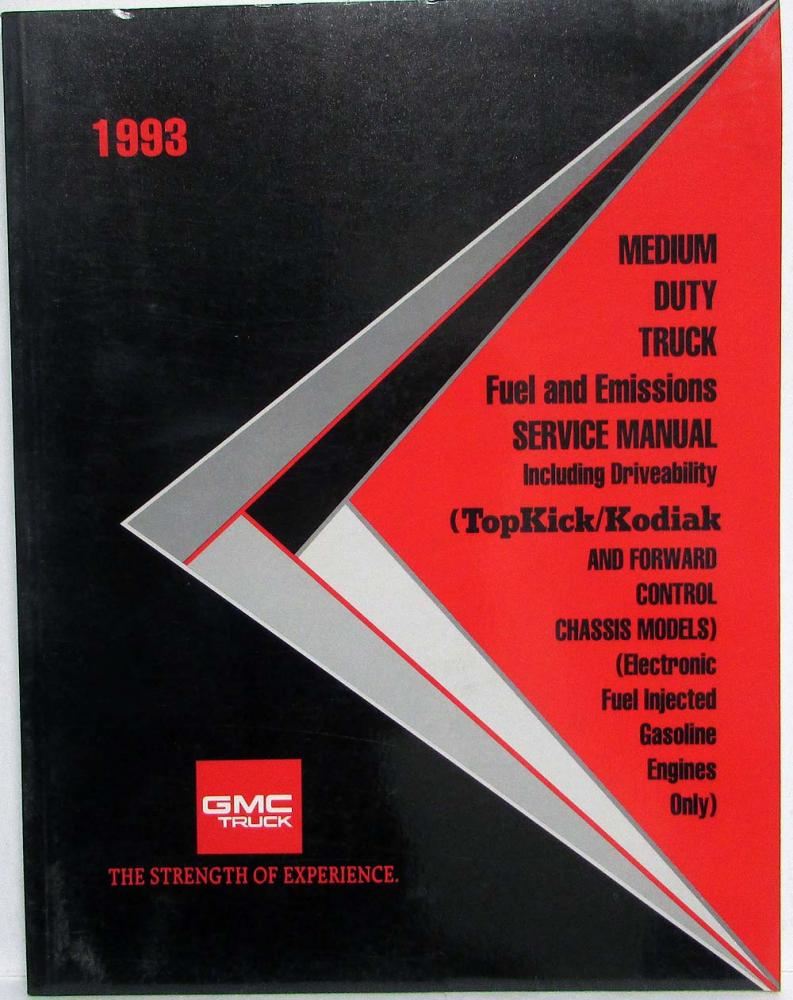 1993 GMC/Chevrolet Medium-Duty Truck Fuel and Emissions Service Manual - EFI Gas