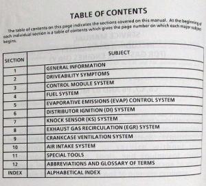 1993 GMC/Chevrolet Medium-Duty Truck Fuel and Emissions Service Manual - EFI Gas