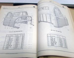 1949 1950 1951 1952 International Trucks LC 180 181 182 Parts Book