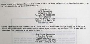 1992 GMC/Chevrolet Medium-Duty Truck Unit Repair Service Shop Manual