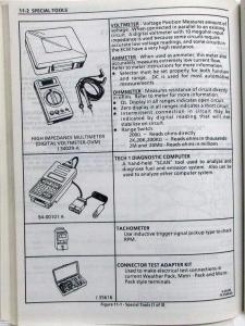 1992 GMC/Chevy TopKick/Kodiak/Medium-Duty FC Fuel and Emissions Service Manual