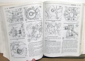1991 Dodge Ram Van Wagon Dealer Service Shop Repair Manual Rear Wheel Drive