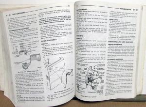 1991 Dodge Ram Van Wagon Dealer Service Shop Repair Manual Rear Wheel Drive