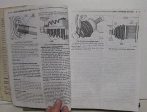 1994 Dodge Dakota Truck Dealer Service Shop Repair Manual Rear Wheel Drive