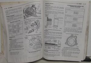 1994 Dodge Dakota Truck Dealer Service Shop Repair Manual Rear Wheel Drive