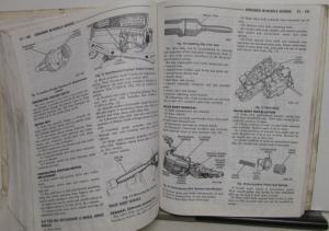 1994 Dodge Dakota Truck Dealer Service Shop Repair Manual Rear Wheel Drive