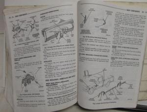 1994 Dodge Dakota Truck Dealer Service Shop Repair Manual Rear Wheel Drive