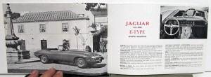 1967 Jaguar XKE Roadster Coupe 2+2 340 420 420G Sedan New Line Brochure Orig