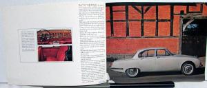 1964 Jaguar 3.8 S Sedan Sales Brochure Original