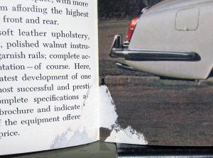 1964 Jaguar 3.8 S Sedan Sales Brochure Original