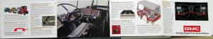 1972 GMC Astro 95 Truck Ad Sales Folder Magazine Original Orange