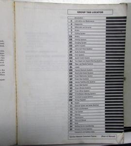 1999 Dodge Durango SUV Dealer Service Shop Repair Manual Set W/Diagnostic