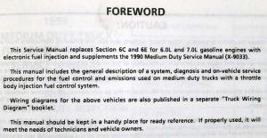 1990 GMC/Chevy TopKick/Kodiak/Medium-Duty Fuel and Emissions Service Manual -Gas