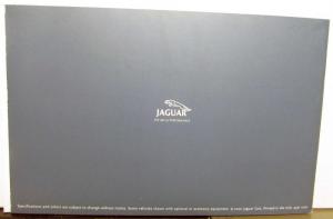 2001 Jaguar Racing S Type XK XJ Select Edition Sales Brochure Original