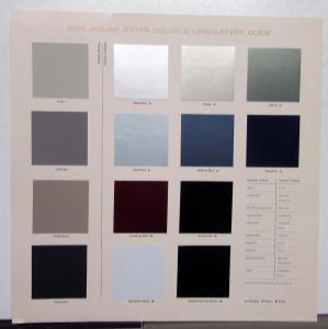 2000 Jaguar S Type Specifications Sales Brochure Original