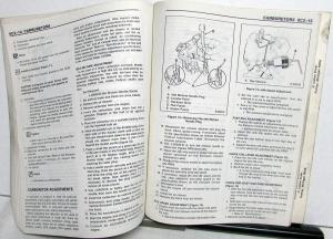 1986 GMC Medium Duty Trucks Service Shop Manual Supplement Exc Forward Models