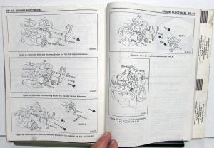 1986 GMC Medium Duty Trucks Service Shop Manual Supplement Exc Forward Models