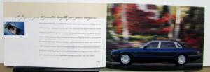 2000 Jaguar S Type XKR XJR XJ8 XJ8L Vanden Plas Sales Brochure Original