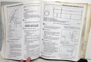 1986-1987 GMC Medium Duty Trucks Service Shop Repair Manual Forward Models