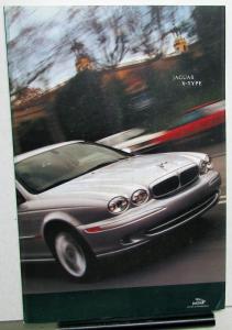 2002 Jaguar X Type Sales Brochure Original