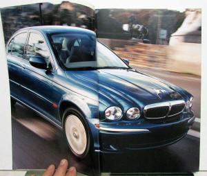 2002 Jaguar X Type Sales Brochure Original