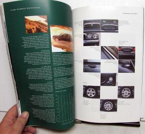 2002 Jaguar X Type Sales Brochure Original