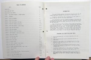 1973-1976 GMC Value Van P 2500 & 3500 Steel Body Parts Catalog 1A Union City