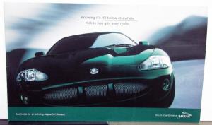 2002 Jaguar XKR XJ Sport S Type Sport X Type Financing Sales Brochure Original