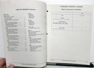 1977 GMC Medium/Heavy Duty Trucks Data Book B-1 Dealer Reference Facts Options