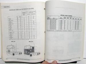 1977 GMC Medium/Heavy Duty Trucks Data Book B-1 Dealer Reference Facts Options