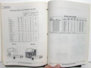 1977 GMC Medium/Heavy Duty Trucks Data Book B-1 Dealer Reference Facts Options