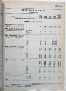 1977 GMC Medium Duty 4500-6500 Trucks Data Book B-2