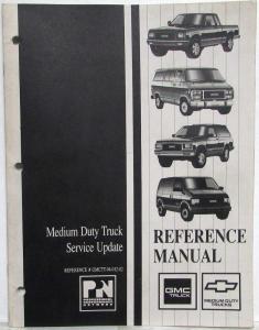 1994 GMC Medium Duty Truck Service Update Reference Manual