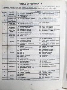 1992 GMC Sonoma and Jimmy Service Shop Repair Manual