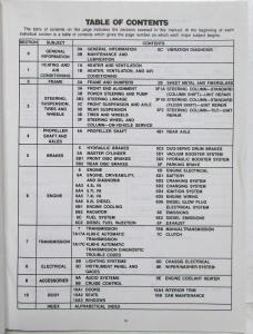 1993 GMC Lt Duty Forward Control and Value Van and Motor Home Service Manual