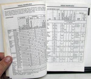 1986 Ford Mercury Lincoln Service Spec Manual Mustang GT Thunderbird Continental