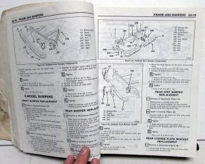 1990 GMC Light Duty Truck R/V G P Models Service Shop Manual - Pickup Jimmy